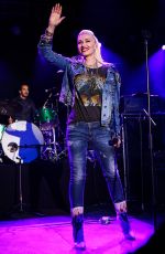 GWEN STEFANI Performs at One Love Malibu Festival Benefit Concert in Calabasas 12/02/2018