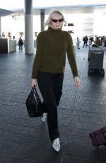 GWENDOLINE CHRISTIE at Los Angeles Intenational Airport 12/12/2018