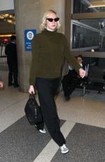 GWENDOLINE CHRISTIE at Los Angeles Intenational Airport 12/12/2018