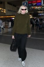 GWENDOLINE CHRISTIE at Los Angeles Intenational Airport 12/12/2018