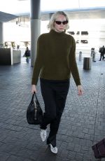 GWENDOLINE CHRISTIE at Los Angeles Intenational Airport 12/12/2018