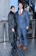 HAILEE STEINFELD and John Cena at Empire State Building in New York 12/20/2018