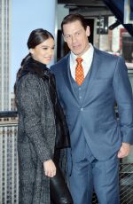 HAILEE STEINFELD and John Cena at Empire State Building in New York 12/20/2018