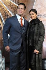 HAILEE STEINFELD and John Cena at Empire State Building in New York 12/20/2018
