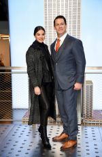 HAILEE STEINFELD and John Cena at Empire State Building in New York 12/20/2018