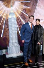 HAILEE STEINFELD and John Cena at Empire State Building in New York 12/20/2018