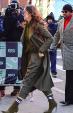 HAILEE STEINFELD Arrives at Build Series in New York 12/18/2018