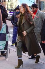 HAILEE STEINFELD Arrives at Build Series in New York 12/18/2018