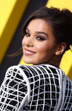 HAILEE STEINFELD at Bumblebee Premiere in Hollywood 12/09/2018