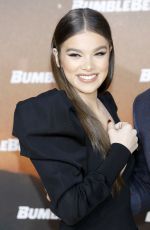 HAILEE STEINFELD at Bumblebee Special Screening 12/03/2018