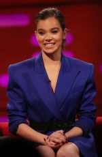 HAILEE STEINFELD at Graham Norton Show in London 12/06/2018