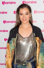 HAILEE STEINFELD at Lorraine Show in London 12/06/2018