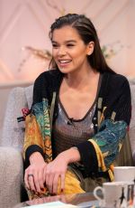 HAILEE STEINFELD at Lorraine Show in London 12/06/2018
