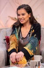 HAILEE STEINFELD at Lorraine Show in London 12/06/2018