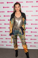 HAILEE STEINFELD at Lorraine Show in London 12/06/2018