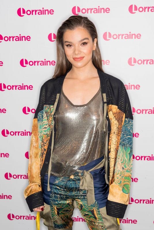 HAILEE STEINFELD at Lorraine Show in London 12/06/2018