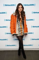 HAILEE STEINFELD at SiriusXM Studios in New York 12/20/2018