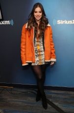 HAILEE STEINFELD at SiriusXM Studios in New York 12/20/2018