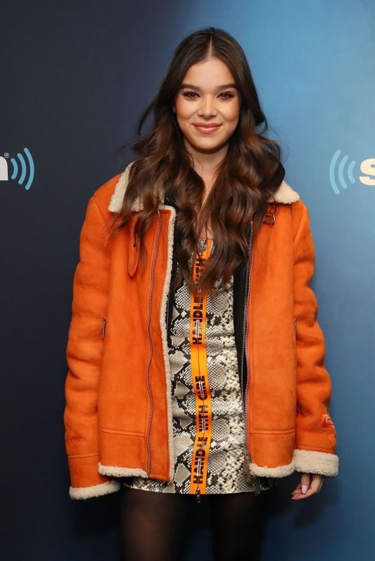 HAILEE STEINFELD at SiriusXM Studios in New York 12/20/2018