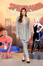 HAILEE STEINFELD at Spider-man: Into the Spiderverse Photocall in Los Angeles 11/30/2018