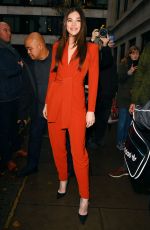 HAILEE STEINFELD Leaves BBC Studios in London 12/05/2018