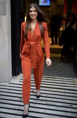 HAILEE STEINFELD Leaves BBC Studios in London 12/05/2018