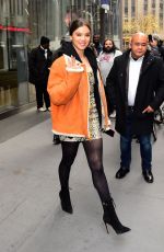 HAILEE STEINFELD Leaves SiriusXM Studios in New York 12/20/2018