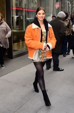 HAILEE STEINFELD Leaves SiriusXM Studios in New York 12/20/2018
