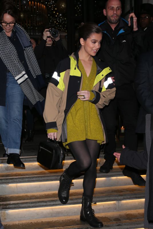 HAILEE STEINFELD Night Out in London 12/06/2018