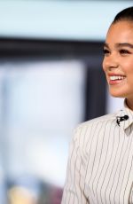 HAILEE STEINFELD on set of Today Show in New York 12/18/2018