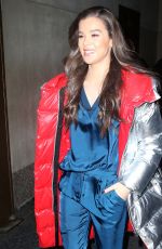 HAILEE STEINFELD Out and About in New York 12/18/2018