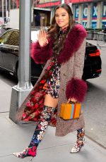 HAILEE STEINFELD Out and About in New York 12/20/2018