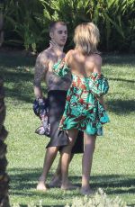 HAILEY and Justin BIEBER on the Set of a Photoshoot in Los Angeles 12/04/2018