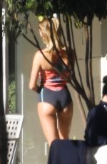 HAILEY and Justin BIEBER on the Set of a Photoshoot in Los Angeles 12/04/2018
