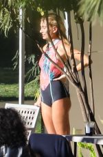 HAILEY and Justin BIEBER on the Set of a Photoshoot in Los Angeles 12/04/2018