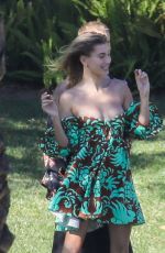 HAILEY and Justin BIEBER on the Set of a Photoshoot in Los Angeles 12/04/2018