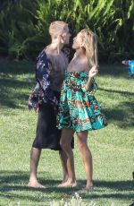 HAILEY and Justin BIEBER on the Set of a Photoshoot in Los Angeles 12/04/2018