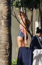HAILEY and Justin BIEBER on the Set of a Photoshoot in Los Angeles 12/04/2018