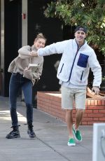 HAILEY and Justine BIEBER at Blue Bottle Coffee in Beverly Hills 11/30/2018