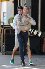 HAILEY and Justine BIEBER at Blue Bottle Coffee in Beverly Hills 11/30/2018