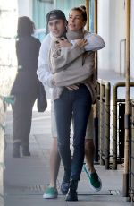 HAILEY and Justine BIEBER at Blue Bottle Coffee in Beverly Hills 11/30/2018