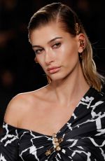 HAILEY BIEBER at Versace Pre-fall 2019 Runway Show in New York 12/02/2018