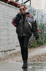 HAILEY BIEBER Heading to a Photoshoot in Hollywood 12/06/2018