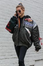 HAILEY BIEBER Heading to a Photoshoot in Hollywood 12/06/2018