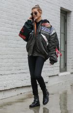 HAILEY BIEBER Heading to a Photoshoot in Hollywood 12/06/2018