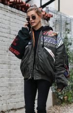 HAILEY BIEBER Heading to a Photoshoot in Hollywood 12/06/2018