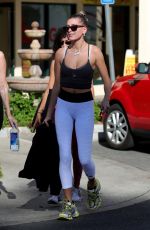 HAILEY BIEBER Leaves a Yoga Class in West Hollywood 11/30/2018