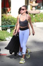 HAILEY BIEBER Leaves a Yoga Class in West Hollywood 11/30/2018