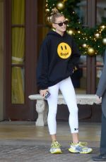 HAILEY BIEBER Leaves Montage Hotel in Beverly Hills 11/30/2018