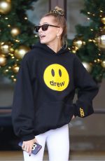 HAILEY BIEBER Leaves Montage Hotel in Beverly Hills 11/30/2018